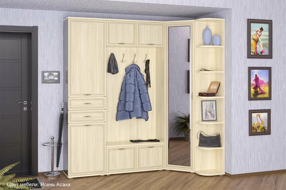 Тумба ТБ-1051 (Ясень Асахи) — Мебель-центр Озерцо