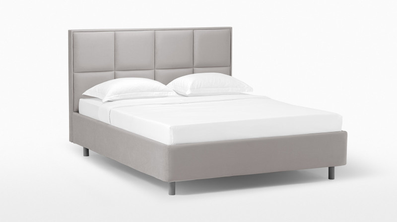 Кровать с подъемным механизмом Linea Nova, ткань Casanova Grey, 180x200 - купить в Озерце