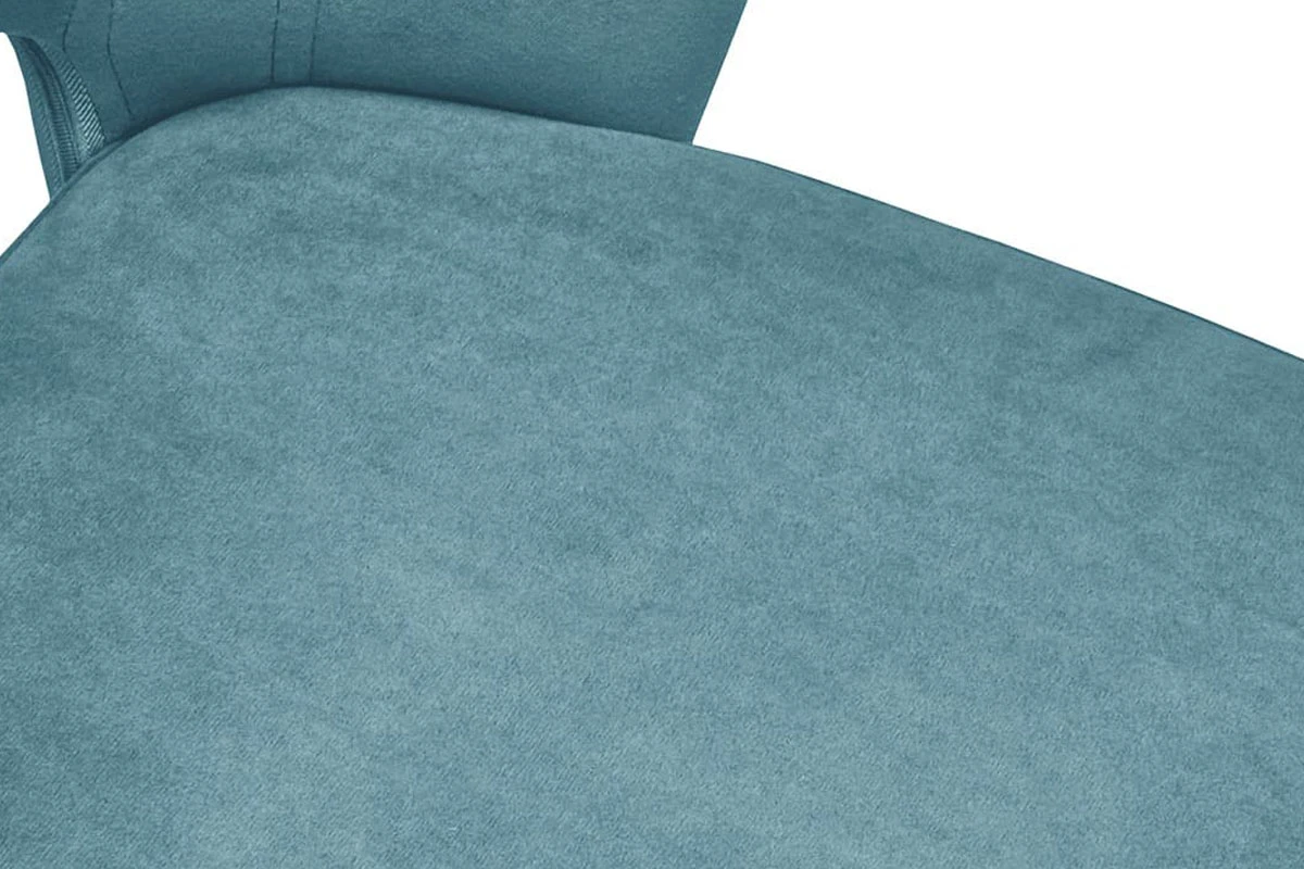 Стул Капри Исп. 2 конус Т2 (Белый муар/Велюр DREAM бирюзовый) - купить в Озерце