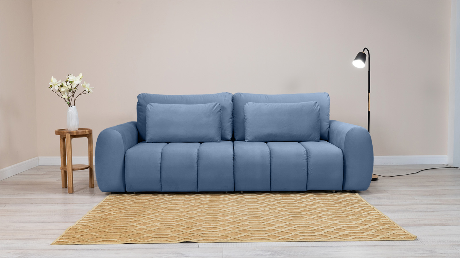 Диван -кровать Mellow Тк. Velutto 48 113x261 — купить в Озерце