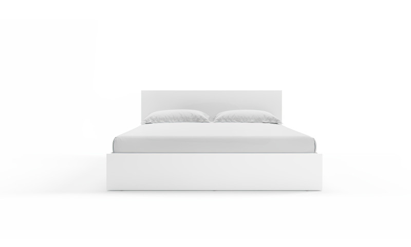 Комплект с подъемным механизмом Ralto, цвет белый премиум, 160x200 + Тумба навесная Pronto, цвет белый премиум - купить в Озерце