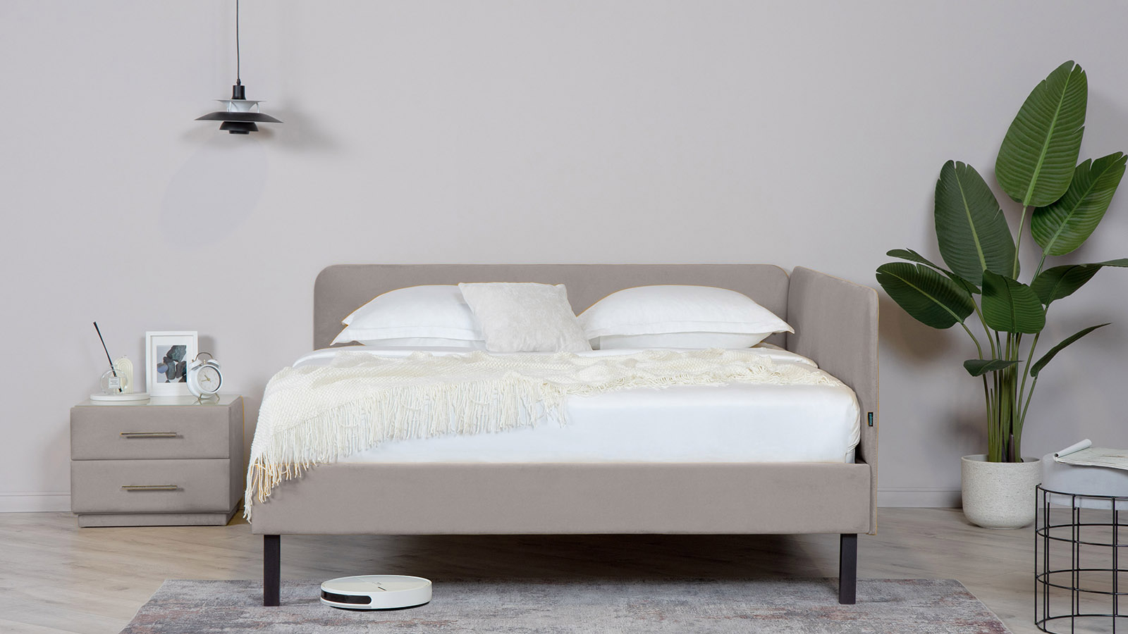 Кровать Astra Long 160x200, Тк. Casanova Grey - купить в Озерце