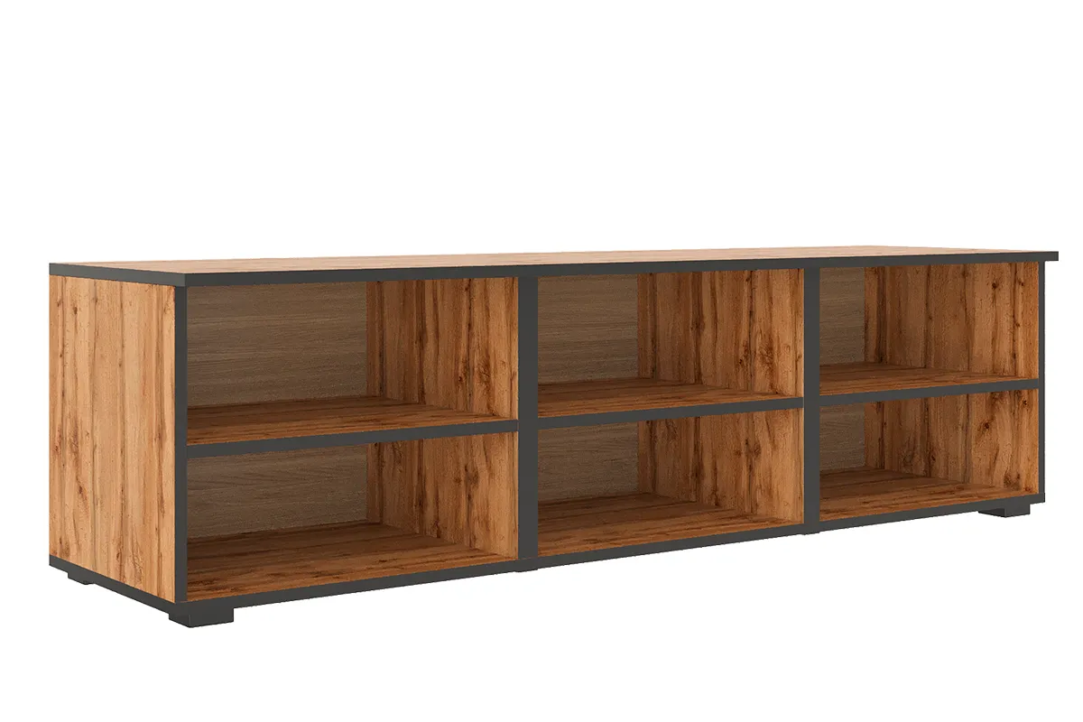 Тумба ТВ Квадро №10 (Дуб вотан / Мартини) — Мебель-центр Озерцо