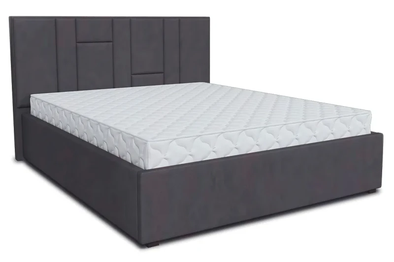 Кровать Монтана-1 с ПМ 160х200 (Lovers-10 стоун) 2 кат. - купить в Озерце