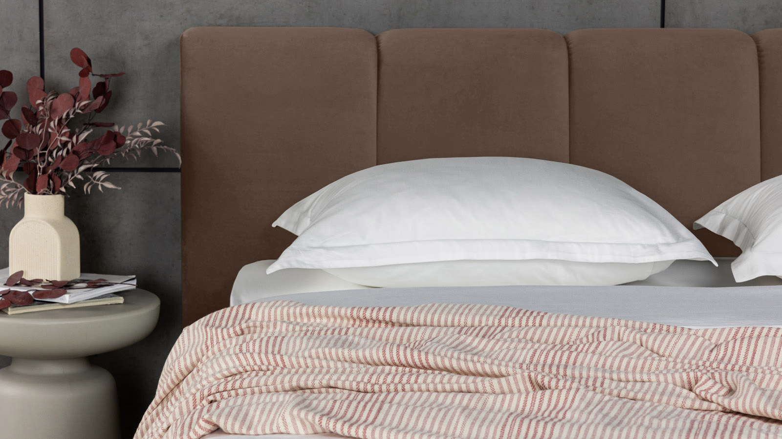 Кровать Niks Тк. Casanova Chocolate 200x200 - купить в Озерце