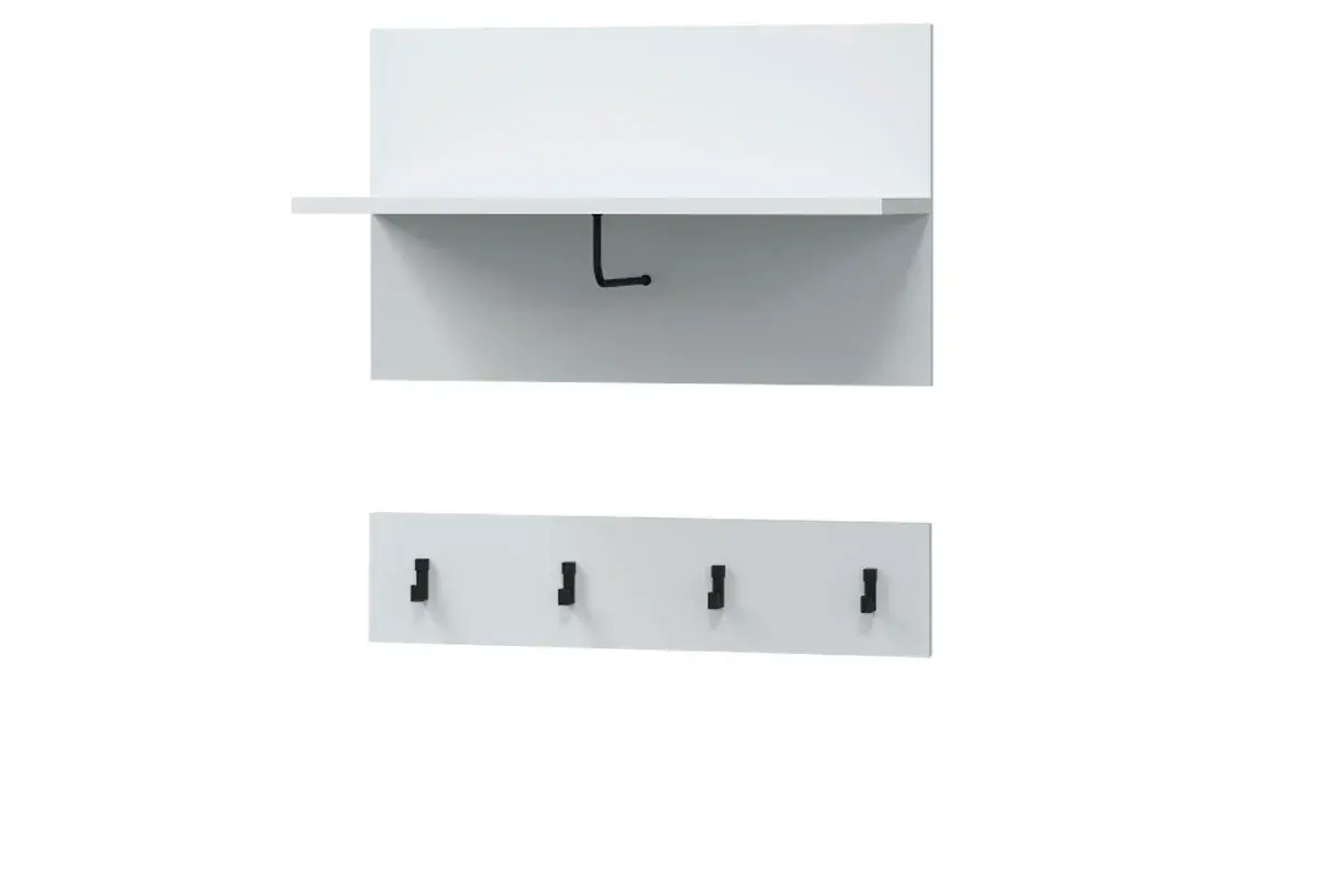 Прихожая Шарлиз №2 (Белый) — Мебель-центр Озерцо