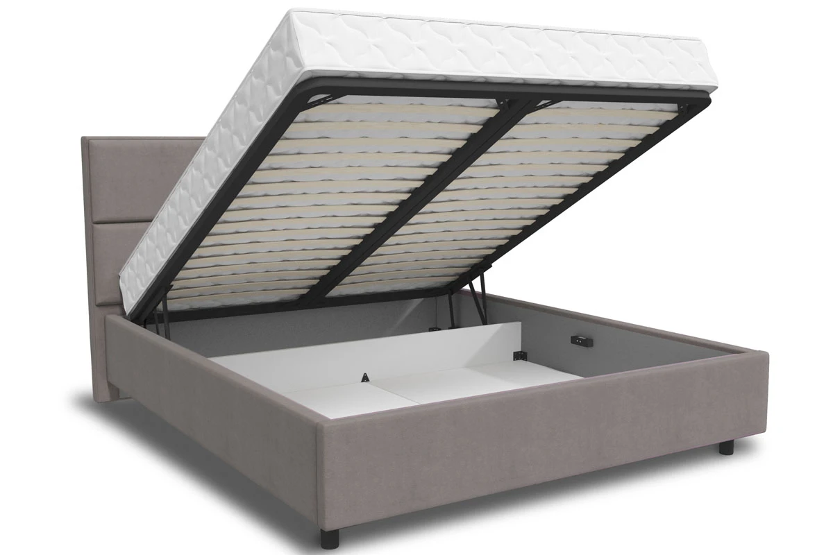 Кровать Невада-3 с ПМ 160х200 (Lovers 27 стоун) 3 кат. - купить в Озерце