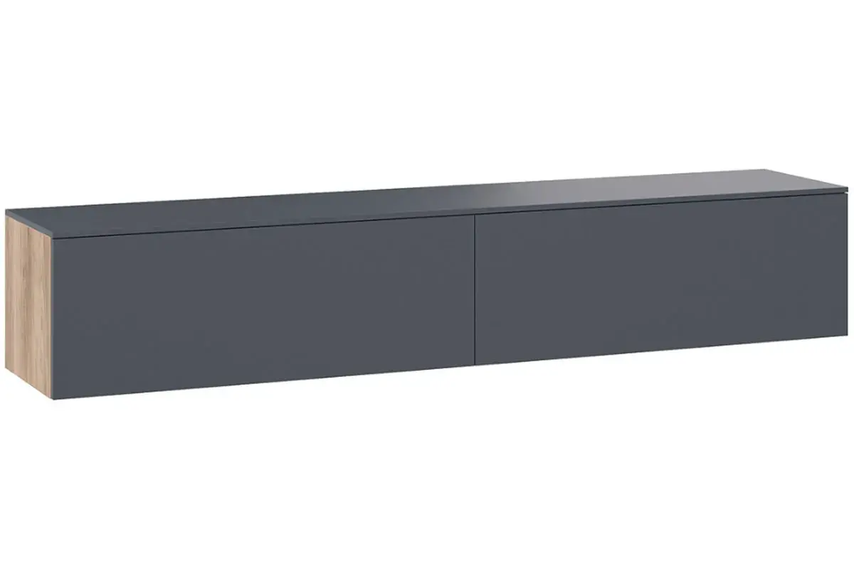 Гостиная Порто №6 ГН-393.006 (Яблоня Беллуно/Графит софт) — Мебель-центр Озерцо