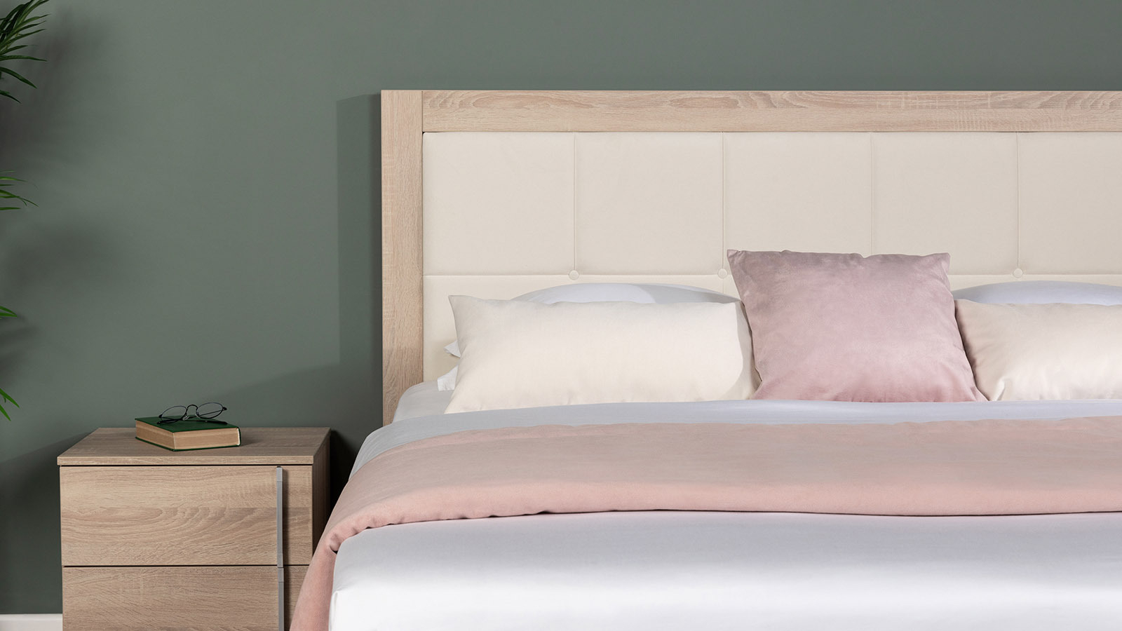 Кровать Innovo Ice, цвет: Дуб Бардолино 140x200 Тк. Casanova Milk - купить в Озерце