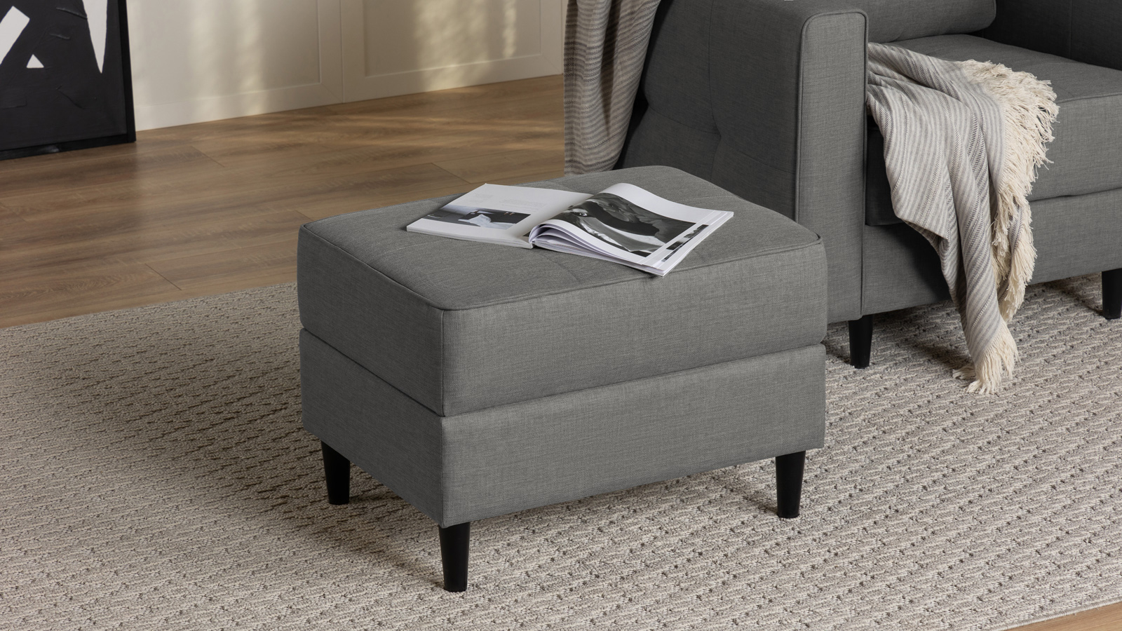 Пуф Amani Pro, Тк. Тк. Lidot silver 53x68 — купить в Озерце