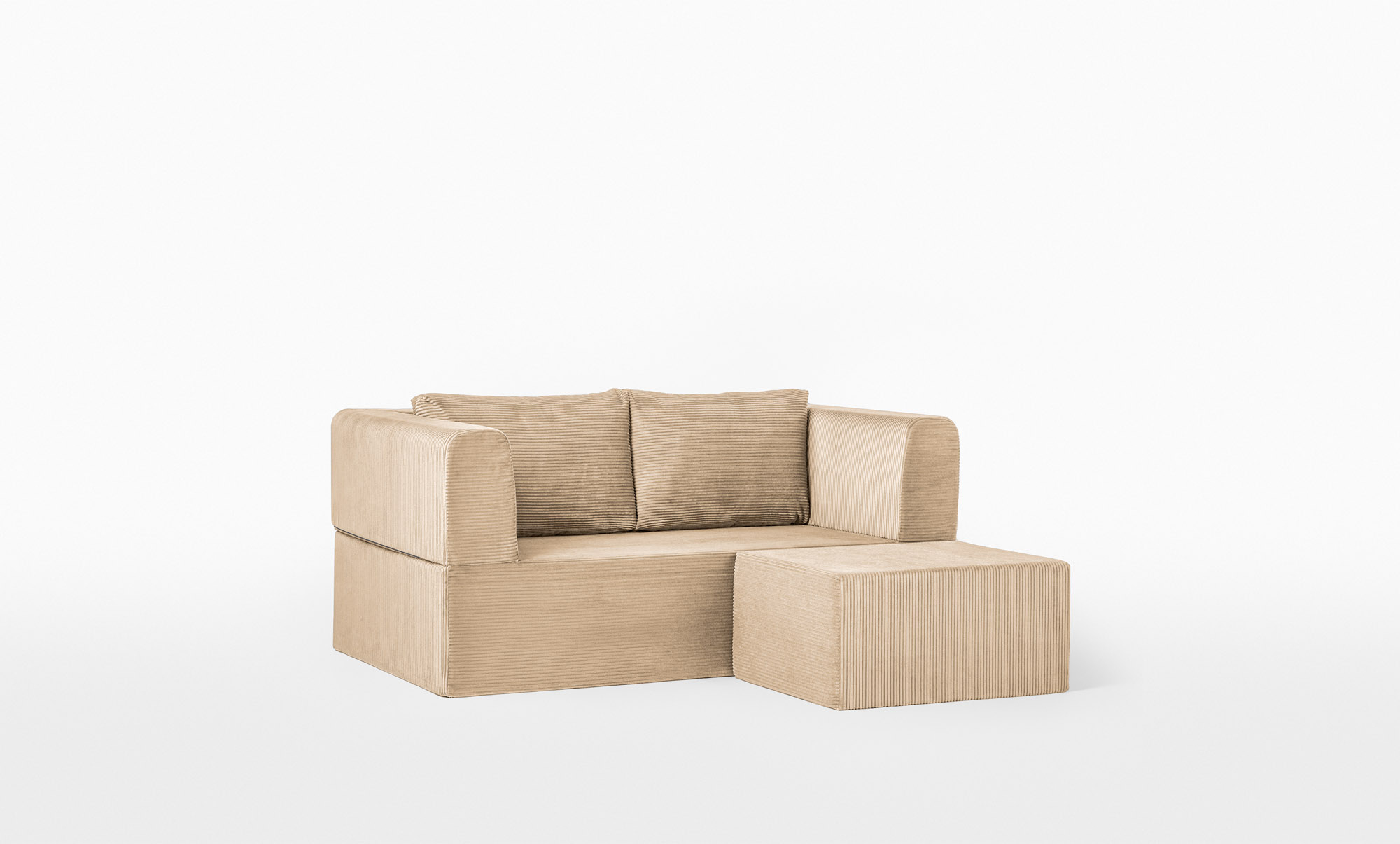 Диван -матрас Mirey 95x160, ткань Cilium Cream — купить в Озерце