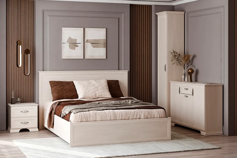 Спальня Венеция №4 (Бодега Светлый) - купить в Озерце