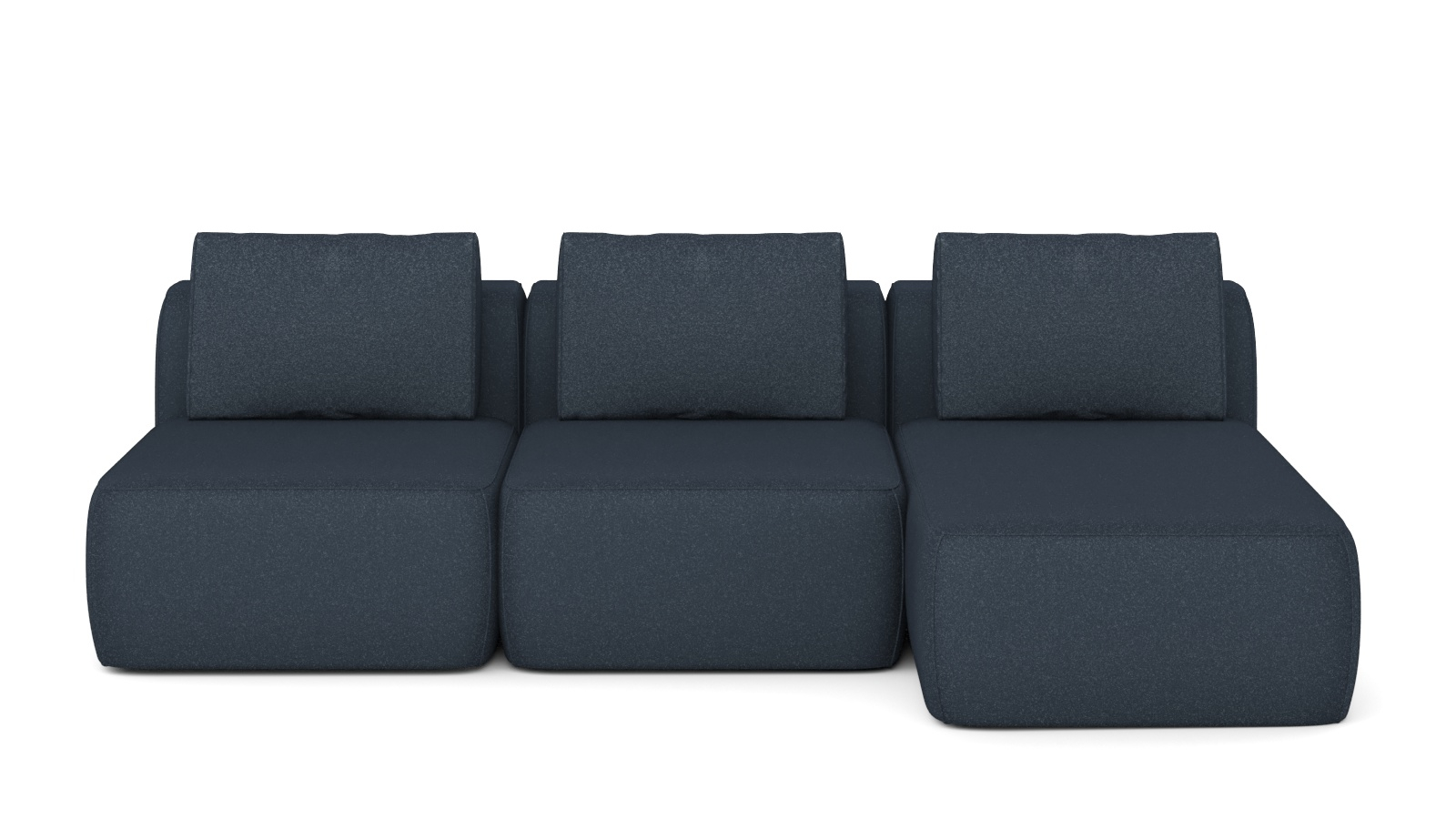 Диван модульный 3-секционный Molto 85+85+125 ткань Aura 18 Aura 18 147x259 — купить в Озерце