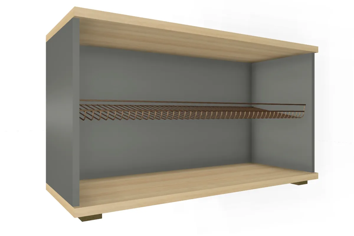 Тумба ТБ-1041-АС-СО (Ясень Асахи / Серый Оникс) — Мебель-центр Озерцо