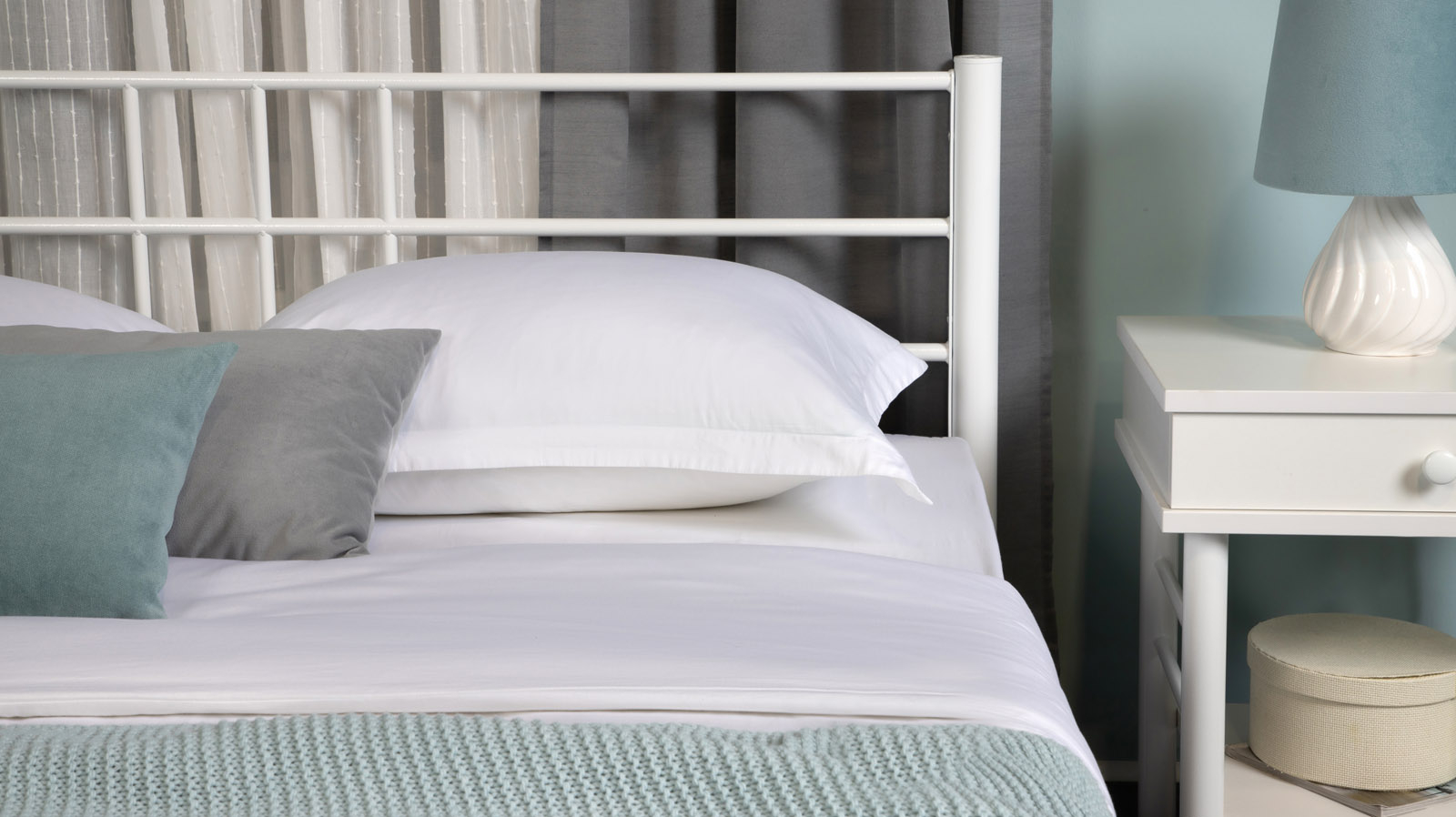 Кровать Chris, цвет белый 140x200 - купить в Озерце