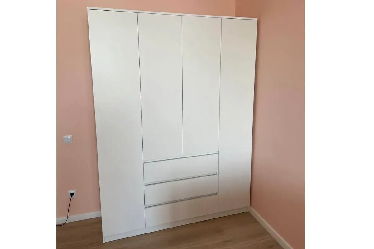 Шкаф Ницца-3 (Белый) в мебель-центре Озерцо