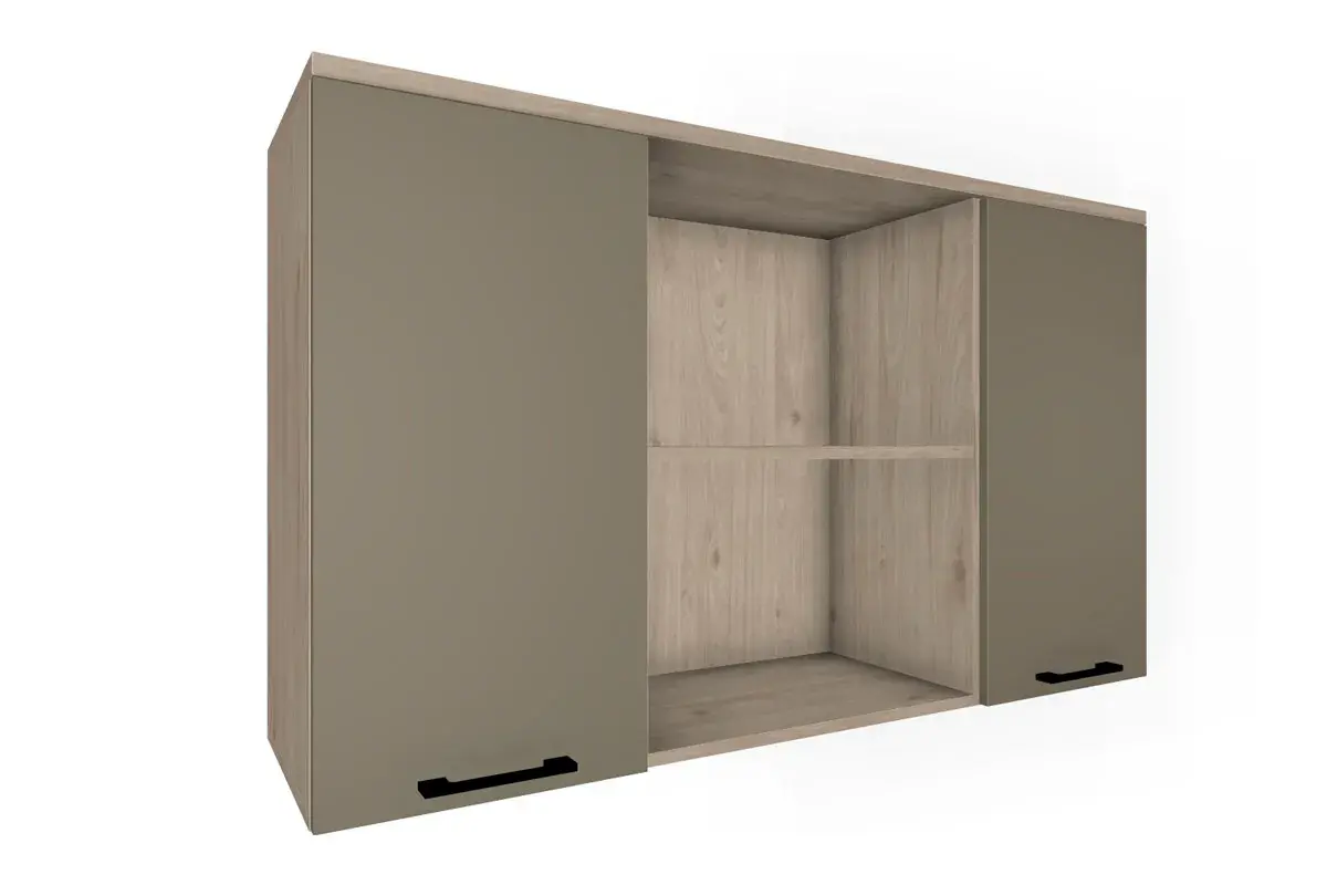 Детская Грейс композиция 8 (Гикори Джексон Светлый/Латте Матовый) — Мебель-центр Озерцо