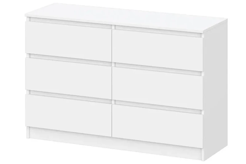 Комод Ницца-7 (Белый) — Мебель-центр Озерцо