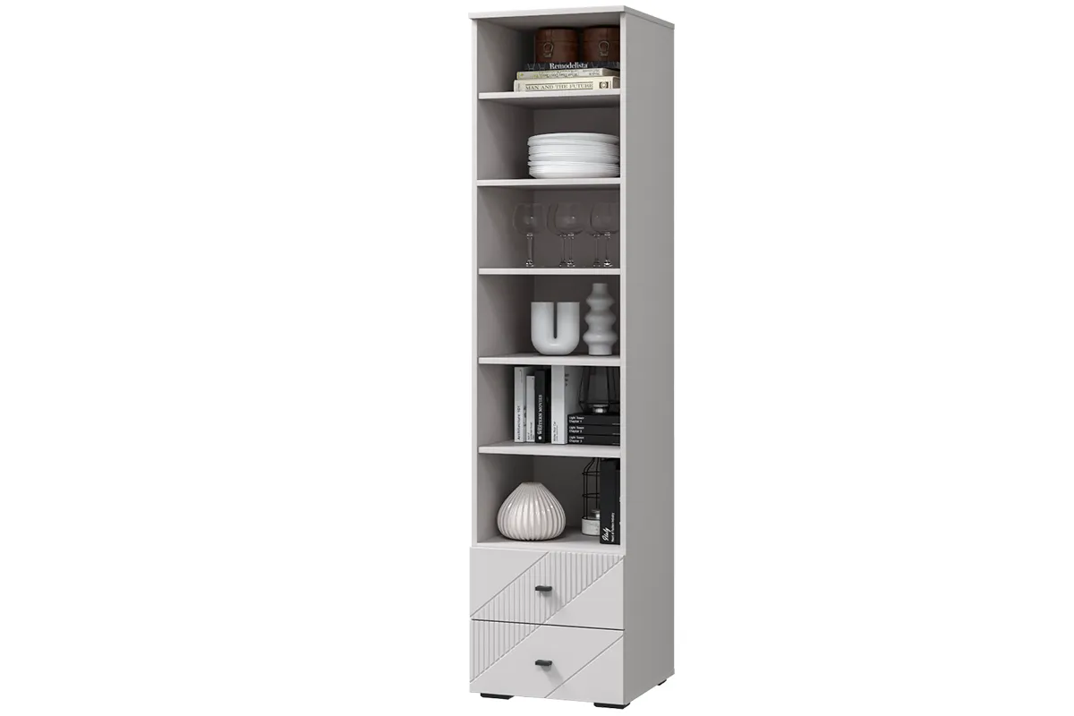 Шкаф для белья Кашемир с дв. и 2 ящ. (Кашемир/Сантьяго) в мебель-центре Озерцо