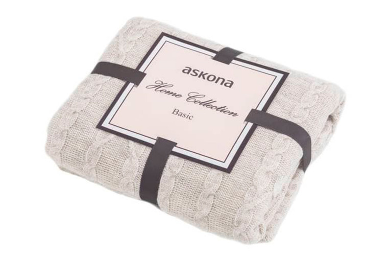 Плед Basic 130x170 (слоновая кость) в мебель-центре Озерцо