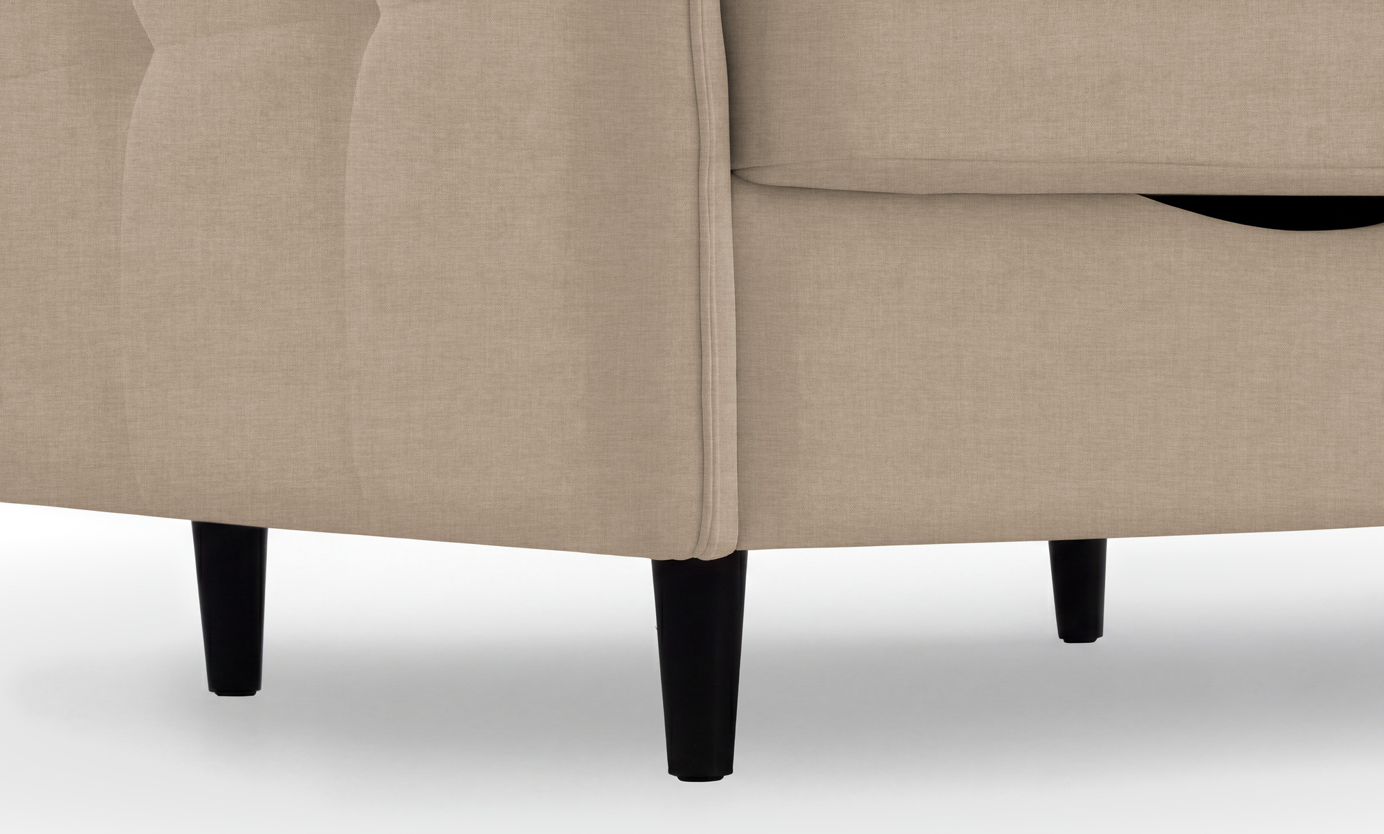 Кресло -кровать Amani Pro, ткань Lidot beige (подлокотник: 5 см) — купить в Озерце