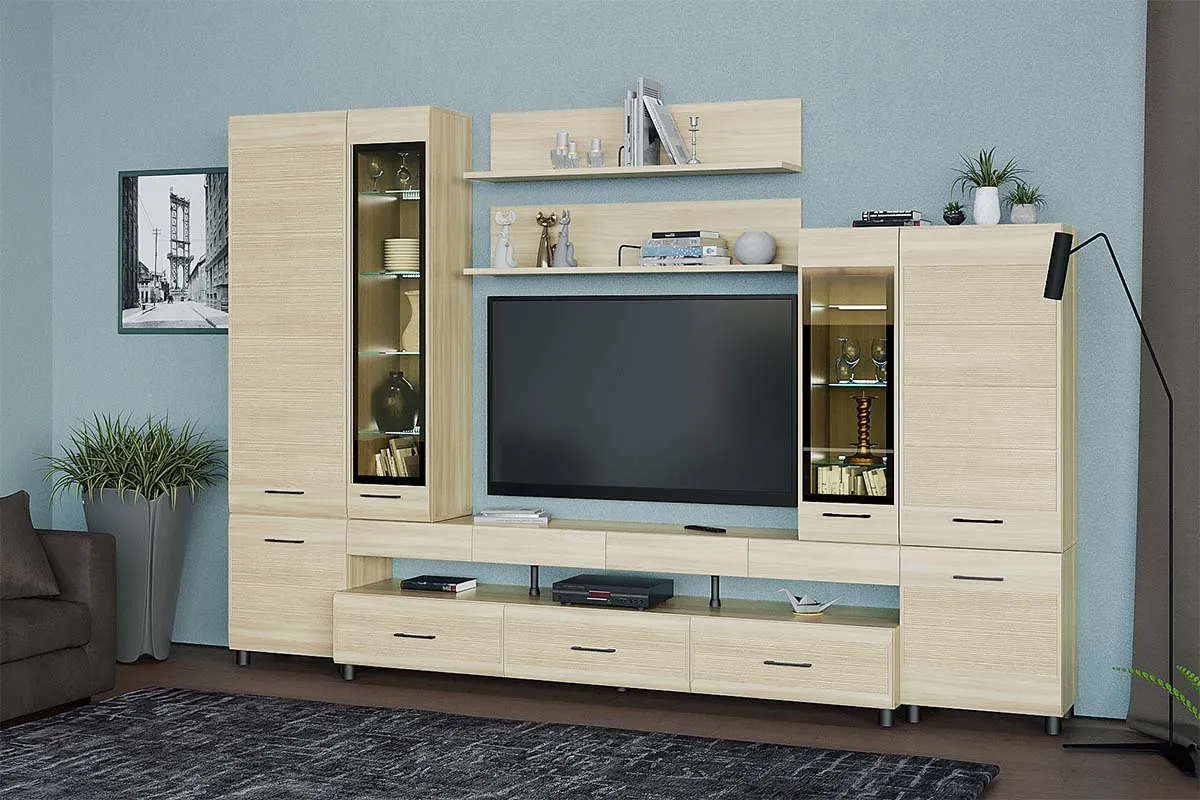 Тумба ТБ-2671 (Ясень Асахи) — Мебель-центр Озерцо