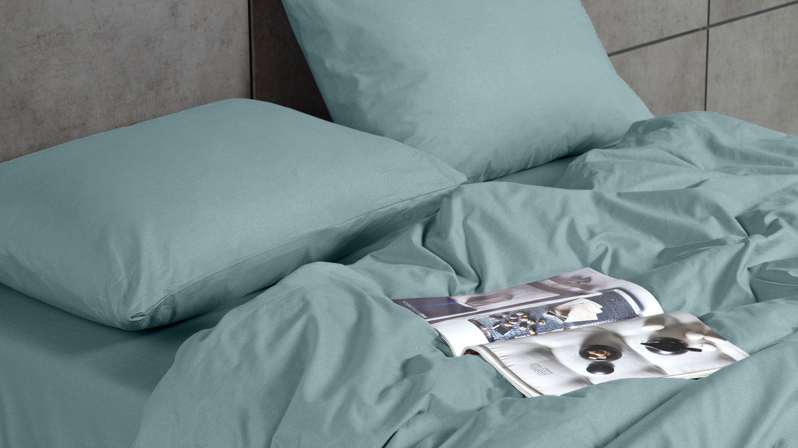 Простынь Comfort Cotton, цвет: Серо-голубой 140x200 в мебель-центре Озерцо