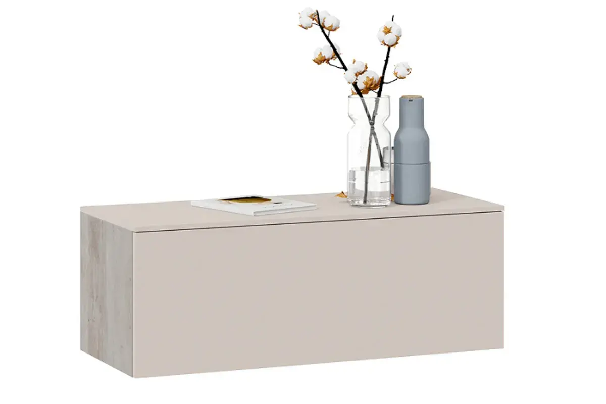 Тумба Порто ТД-393.03.12 для теле- и радиоаппаратуры (Баттл Рок/Сантьяго софт) — Мебель-центр Озерцо