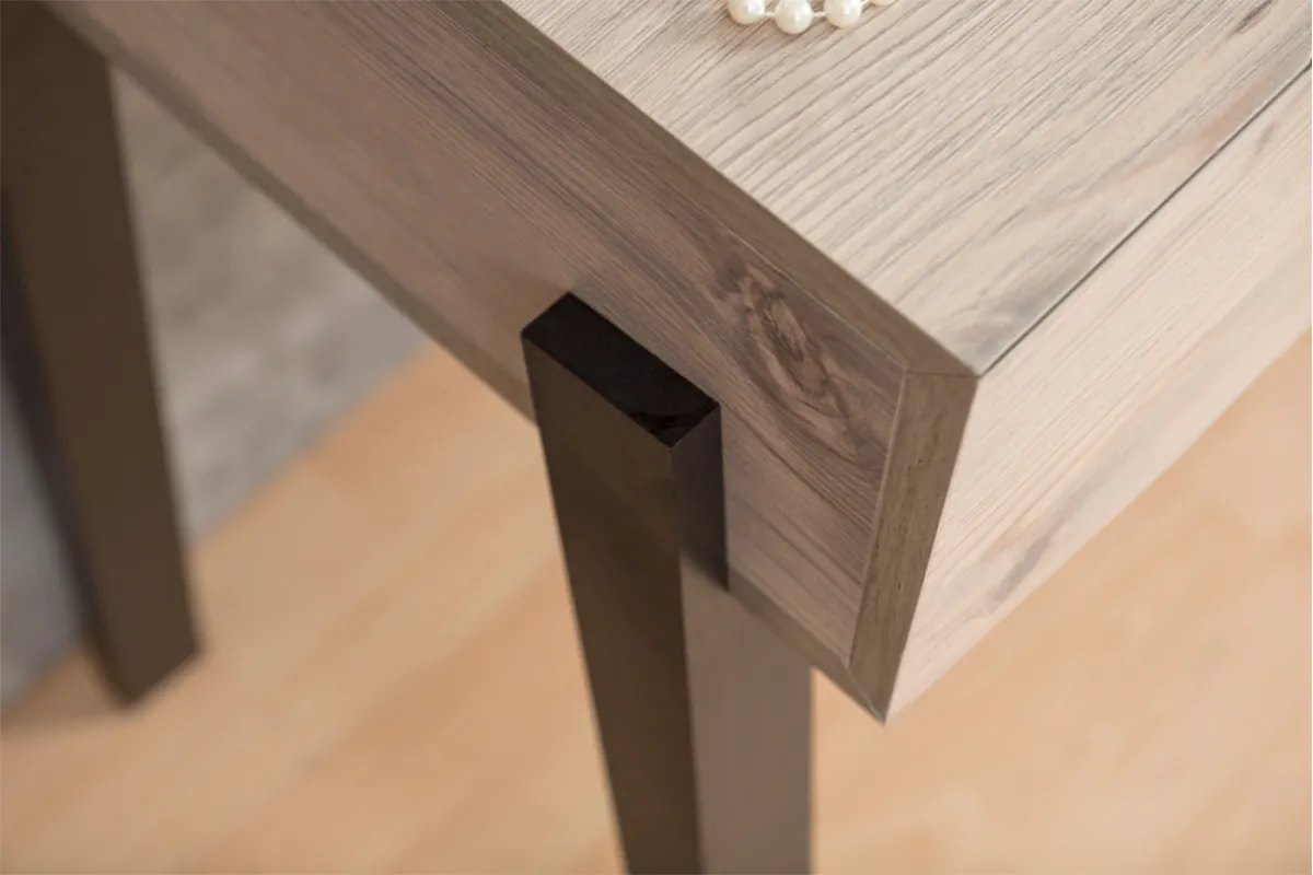 Спальня Nature №2  (Гаскон Пайн / Черный) - купить в Озерце