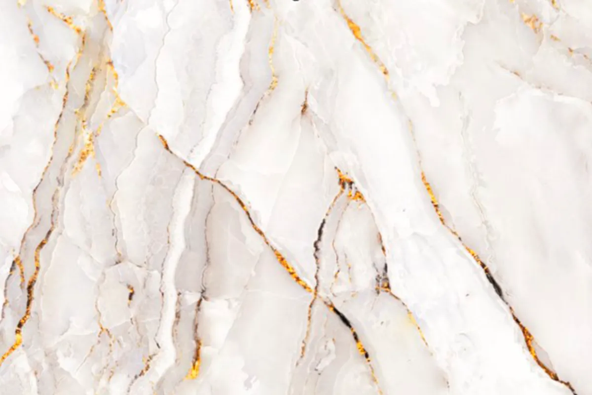 Стол обеденный Луи 1200(1600) (Стекло прозрачное с фотопечатью Аурум/МДФ Черная шагрень/Металл Черный) - купить в Озерце