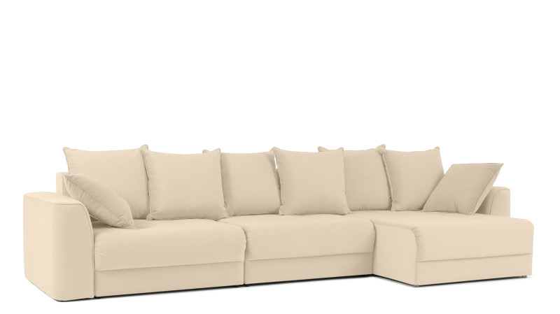 Диван угловой Monako New, Тк. Sky Velvet 21 156x356 — купить в Озерце