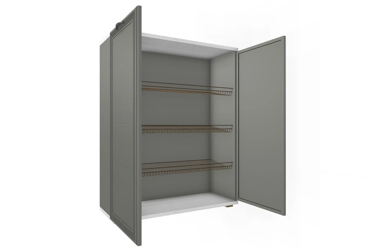 Тумба ТБ-1001-СЯ-СО (Снежный Ясень/Серый Оникс) — Мебель-центр Озерцо