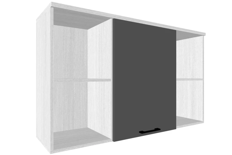 Антресоль АН-5024-СЯ-АМ (Снежный Ясень/Антрацит Матовый) в мебель-центре Озерцо