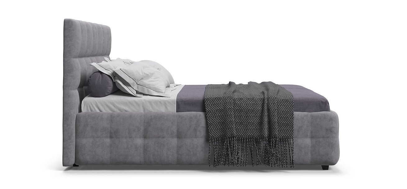 Кровать Босс 160*200 Про Велюр Роял агат - купить в Озерце