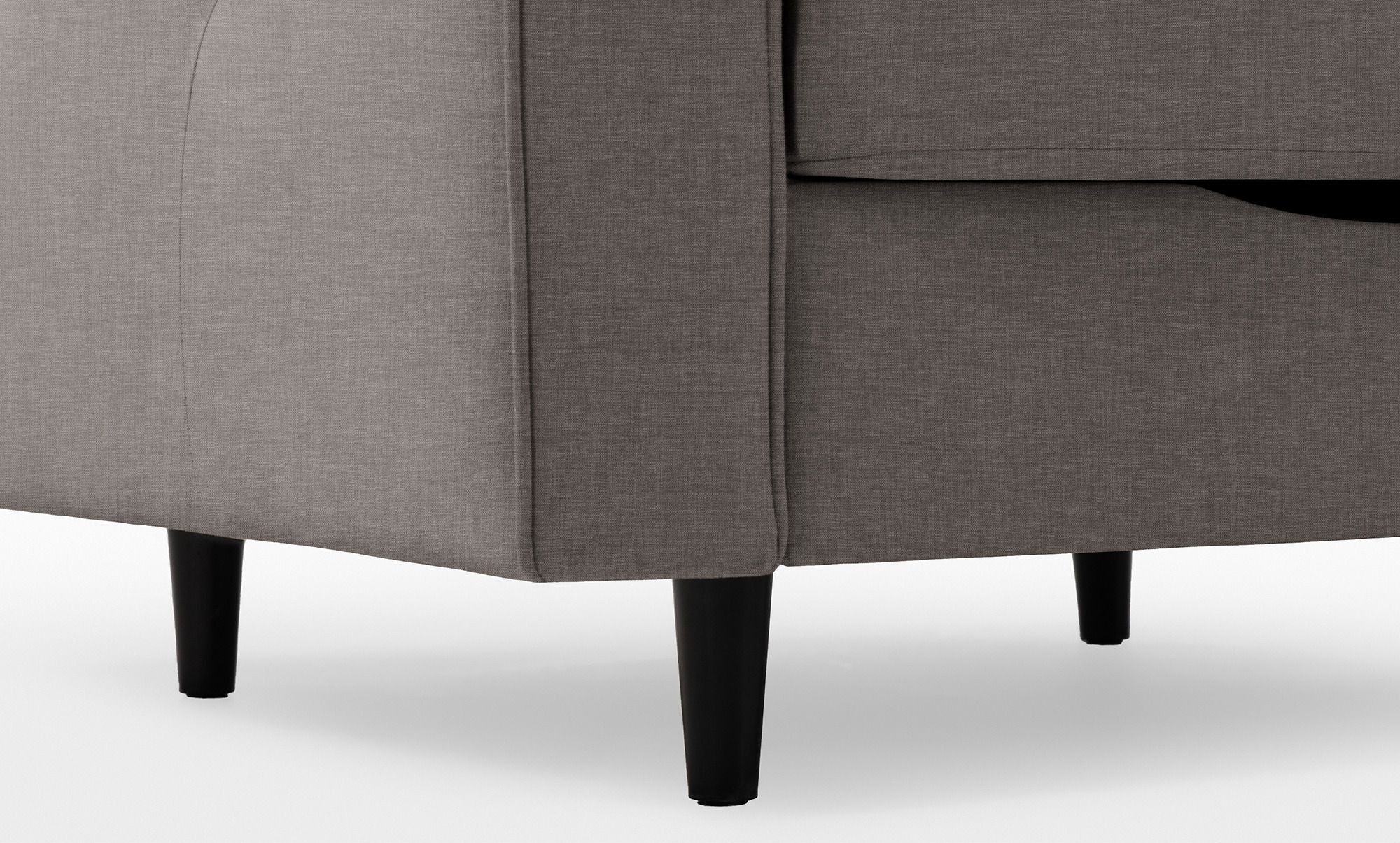 Кресло -кровать Amani Pro, ткань Lidot grey (подлокотник: 15 см) — купить в Озерце