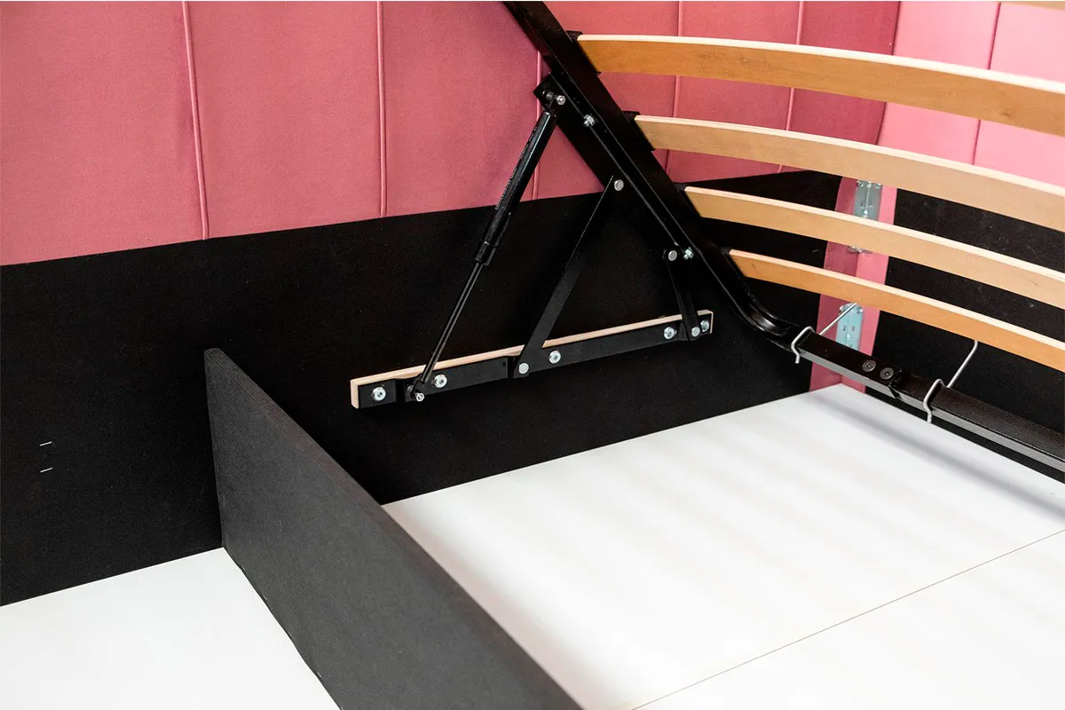 Кровать Мика с ПМ 90х200 универсальная Newtone ROSE (Розовый) - купить в Озерце