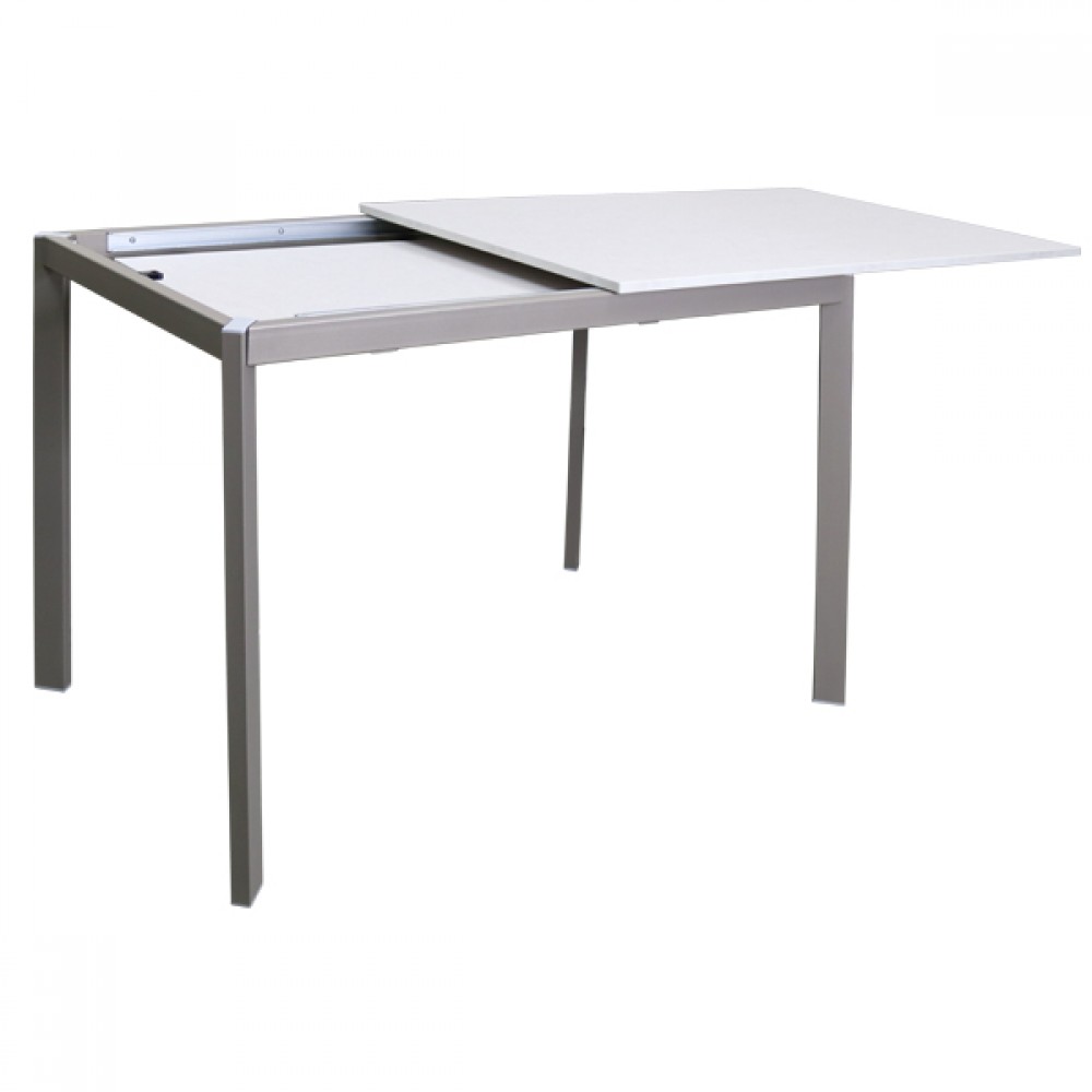 Стол АХЕН-2 70х110/160 кварц беж/муар.тортора - купить в Озерце