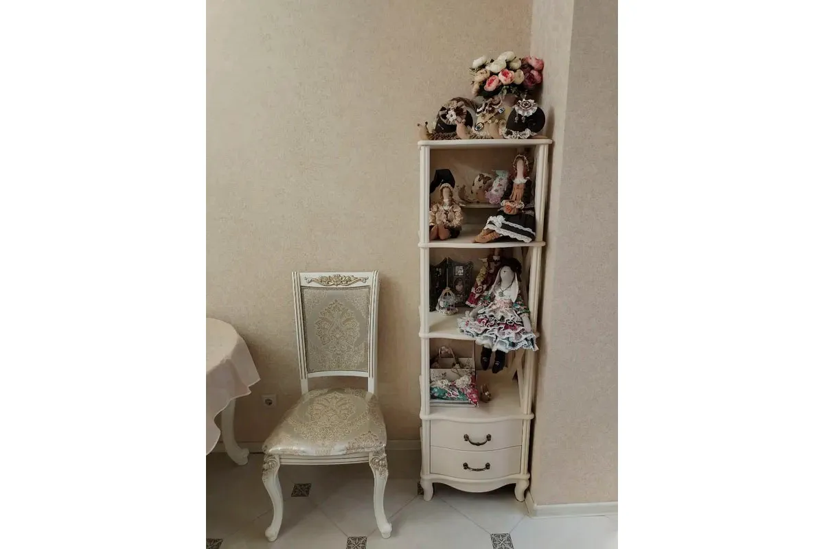 Этажерка Джульетта 3 (Молочный дуб) в мебель-центре Озерцо