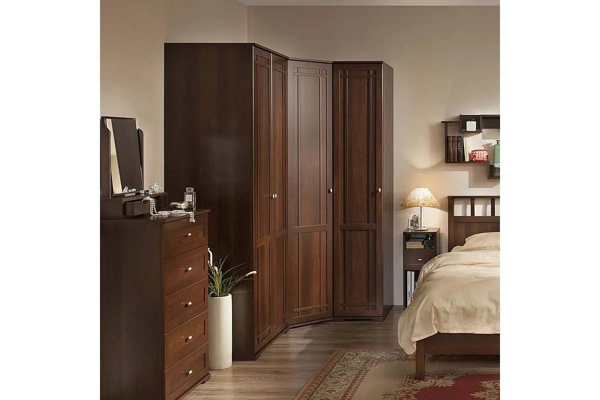 Sherlock 10 Шкаф угловой фасад стандарт орех шоколадный — купить в мебель-центре Озерцо Sherlock 10 Шкаф угловой фасад стандарт орех шоколадный в мебель-центре Озерцо