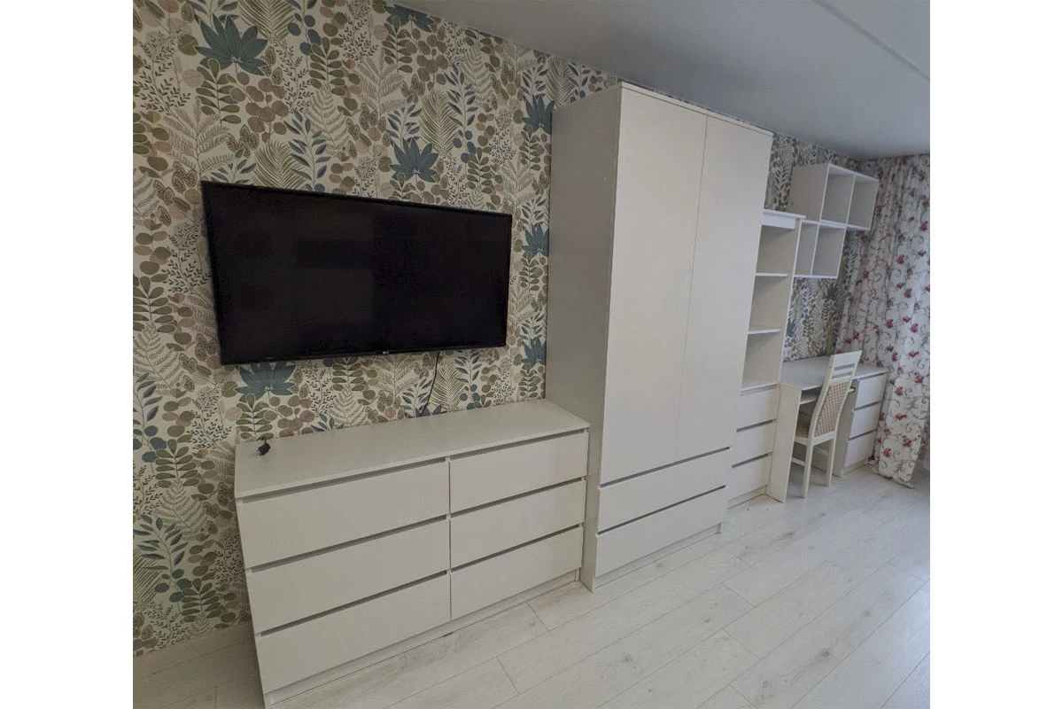 Комод Ницца-7 (Белый) — Мебель-центр Озерцо