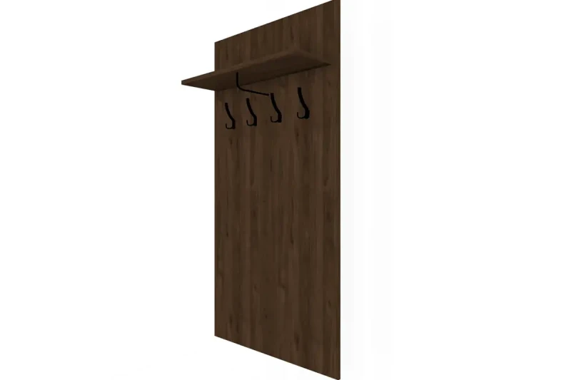 Вешалка ВШ-5002-ГТ (Гикори Джексон Темный) — Мебель-центр Озерцо