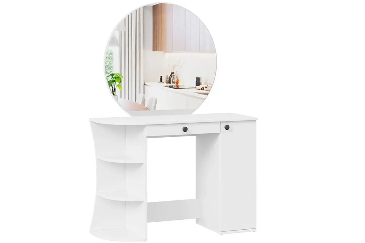 Стол туалетный Соло Тип 1 (Белый) — Мебель-центр Озерцо
