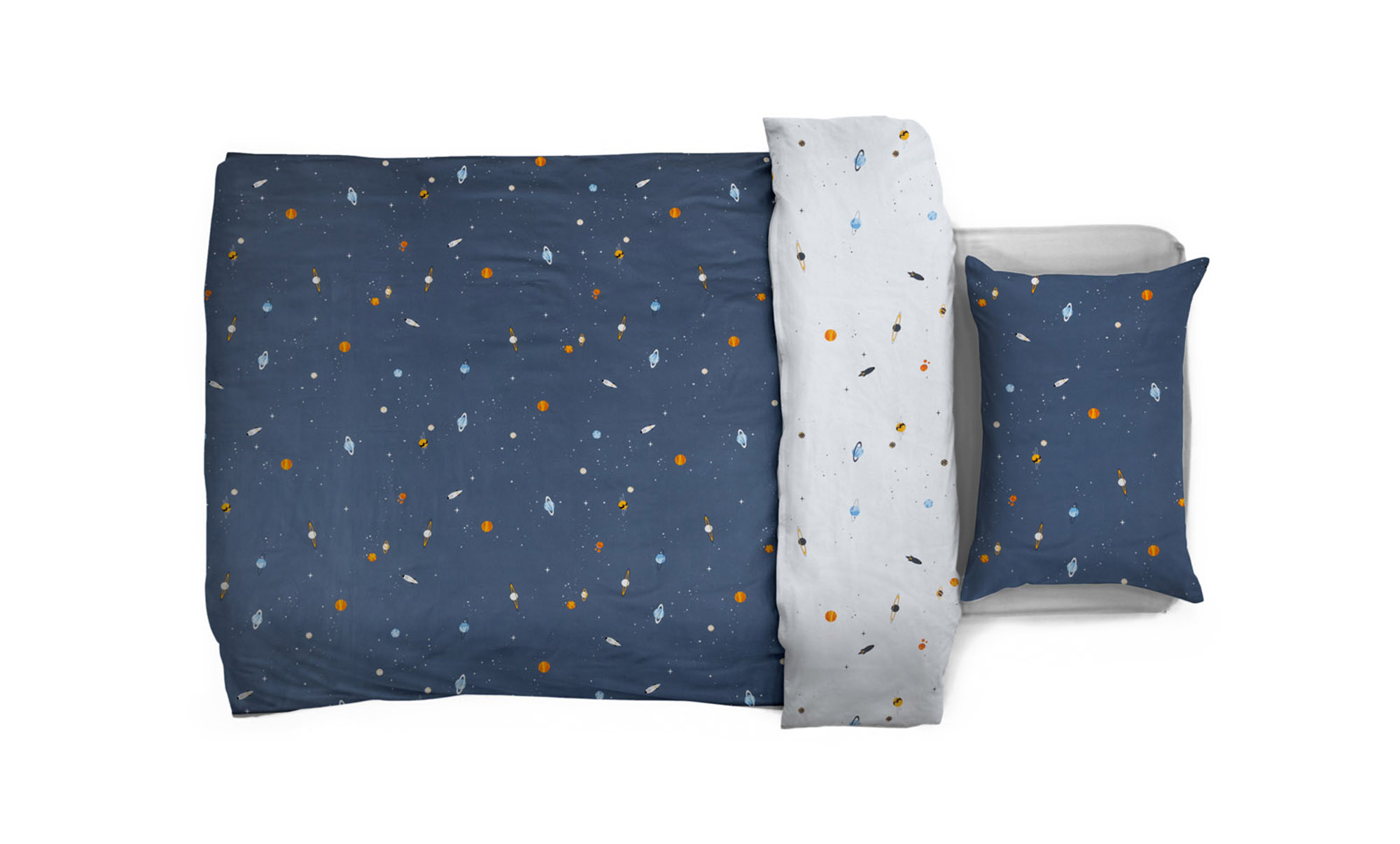 Постельное белье Askona kids Galaxy, детский 110x140 в мебель-центре Озерцо