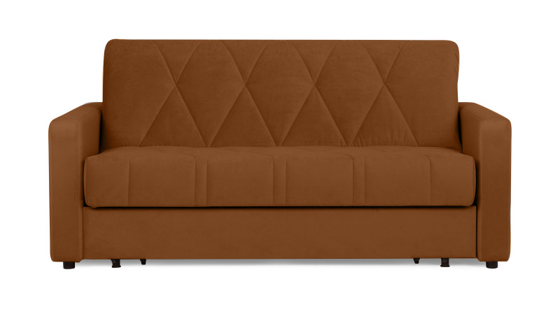 Диван - кровать Domo Pro стежка ромб, ткань Casanova Desert 180x216 — в мебель-центре Озерцо
