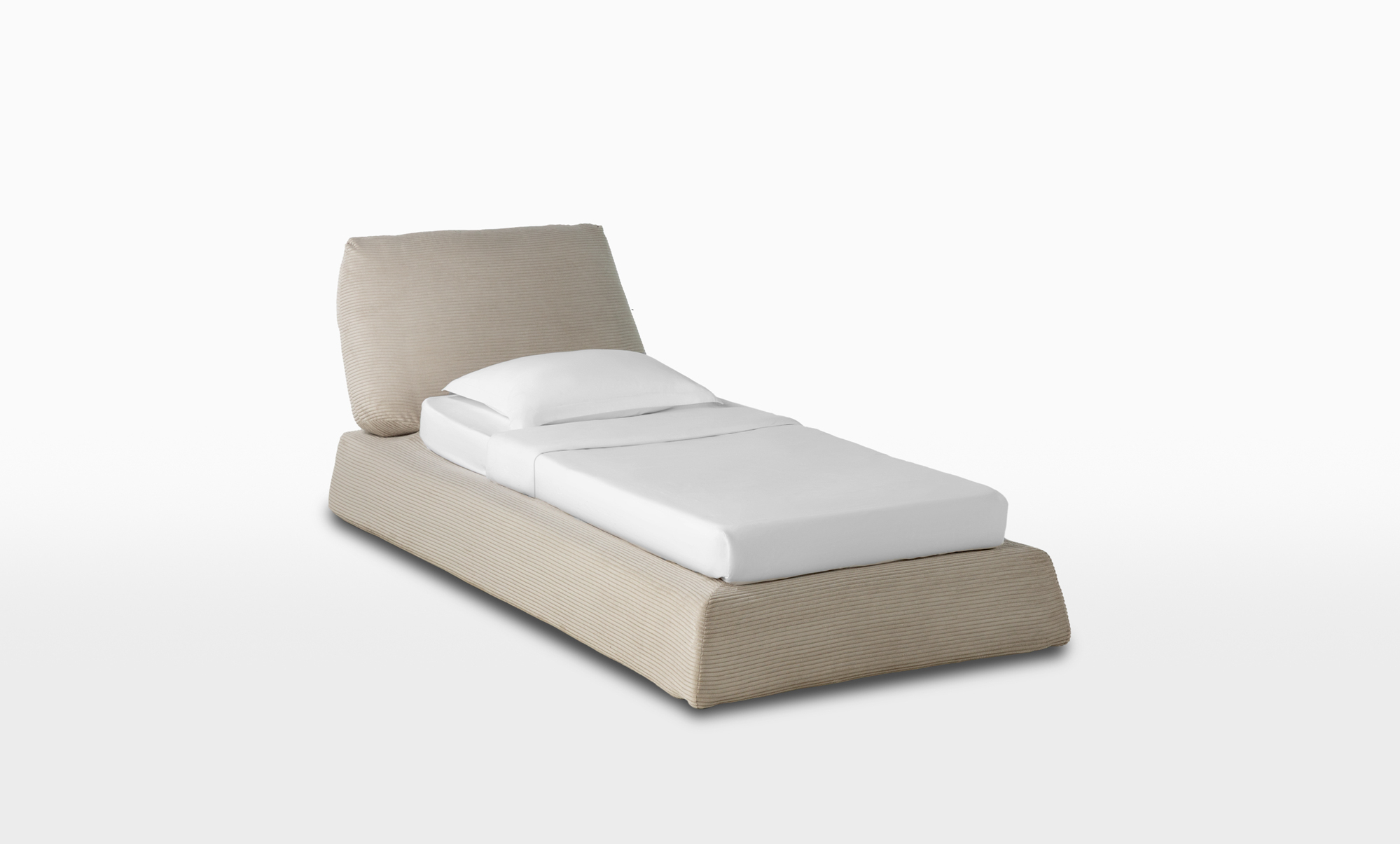 Кровать Soft, ткань Velvet, 90x200 - купить в Озерце