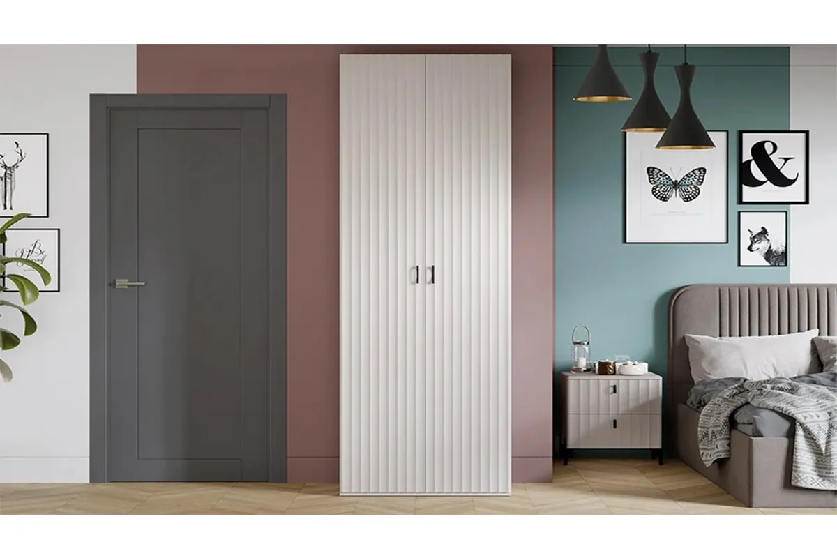 Шкаф для одежды Тиффани (Кашемир/Кашемир матовый) в мебель-центре Озерцо