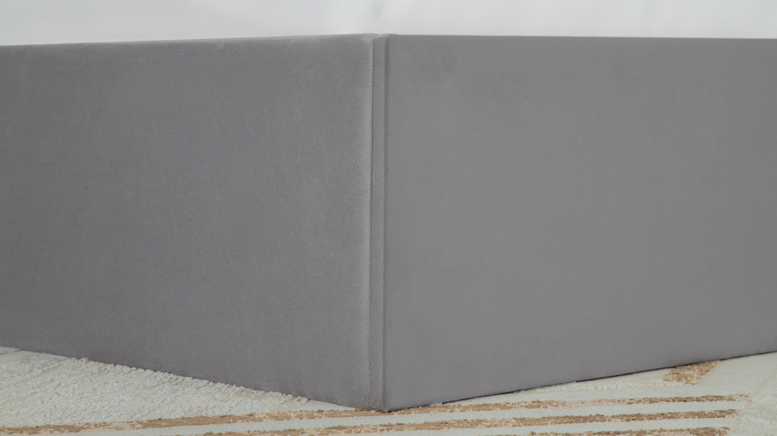 Кровать Alfa, Sky Velvet 08 90x200 - купить в Озерце