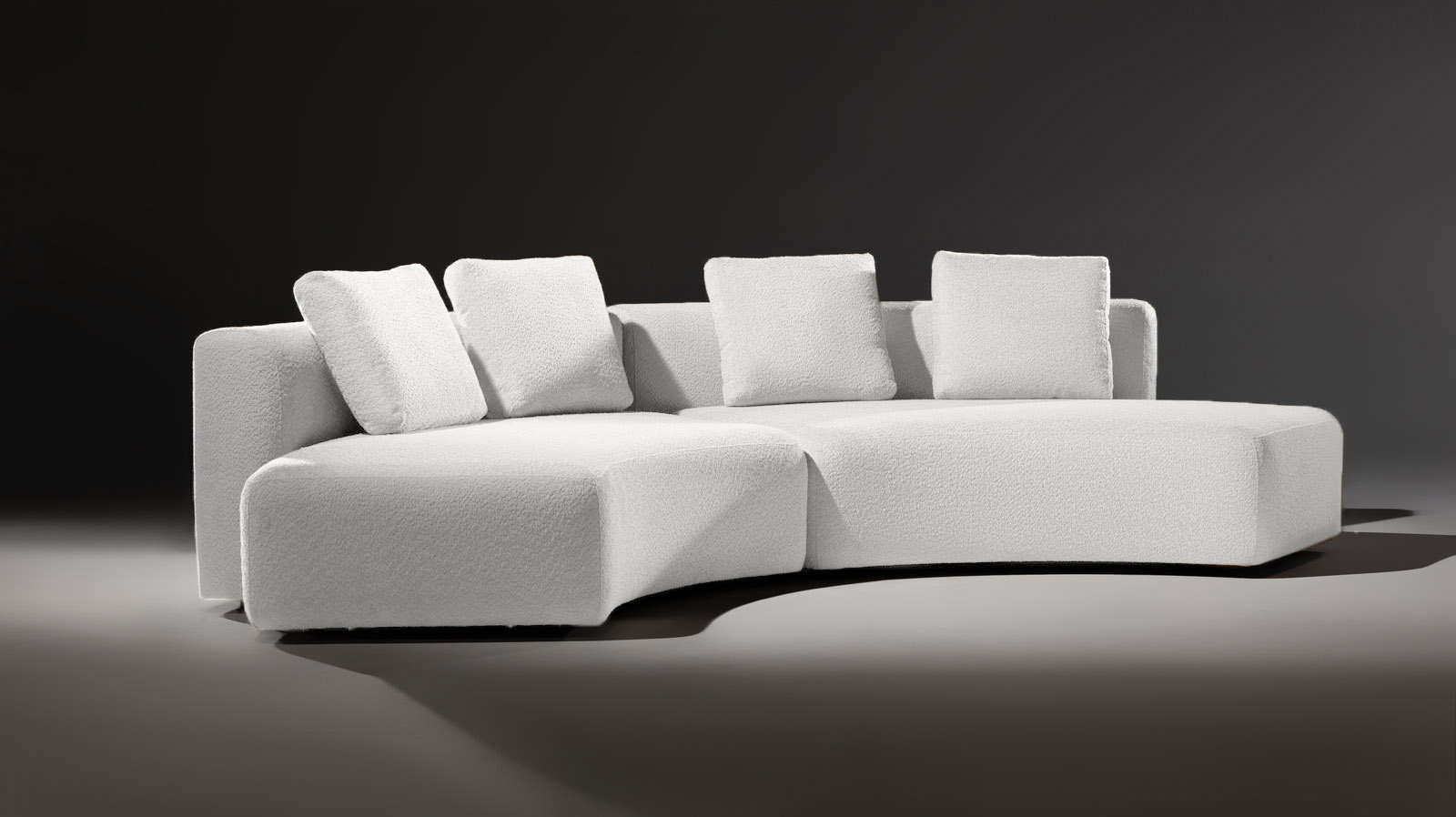 Диван модульный 2-секционный Molto 205+205 Тк. Soul 900 57x352 — купить в Озерце