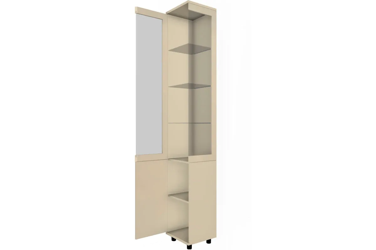 Шкаф многоцелевой ШК-5054-СК-КГ (Серый Кашемир/Кашемир Глянцевый) в мебель-центре Озерцо