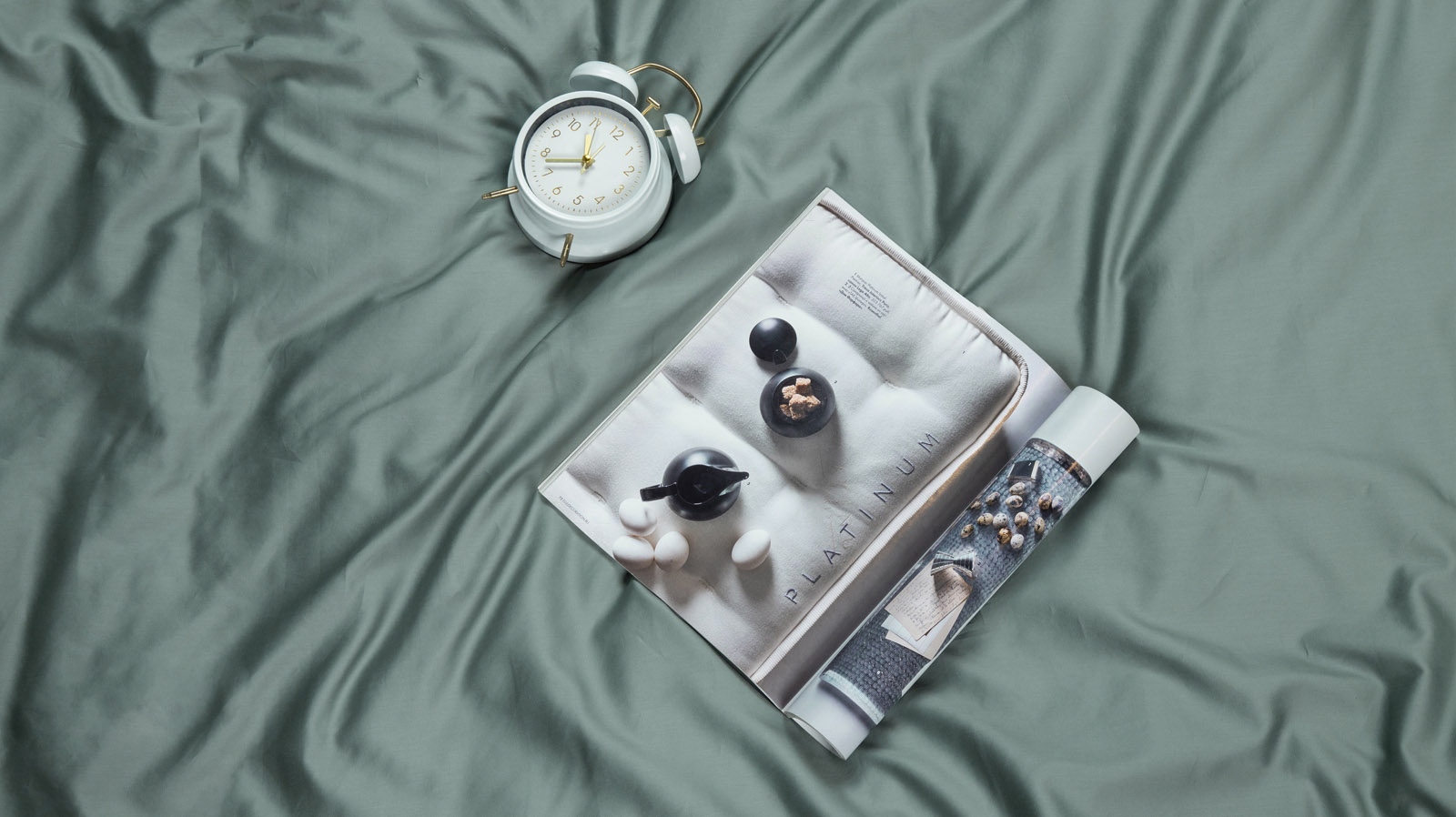 Постельное белье Askona Home Мята односпальный 140x205, без простыни в мебель-центре Озерцо